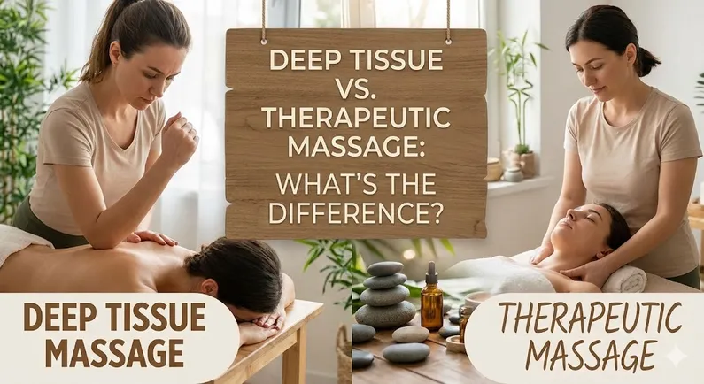 Deep Tissue Massage vs Therapeutic Massage